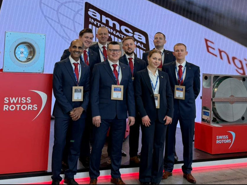 Swiss Rotors engineering and sales team